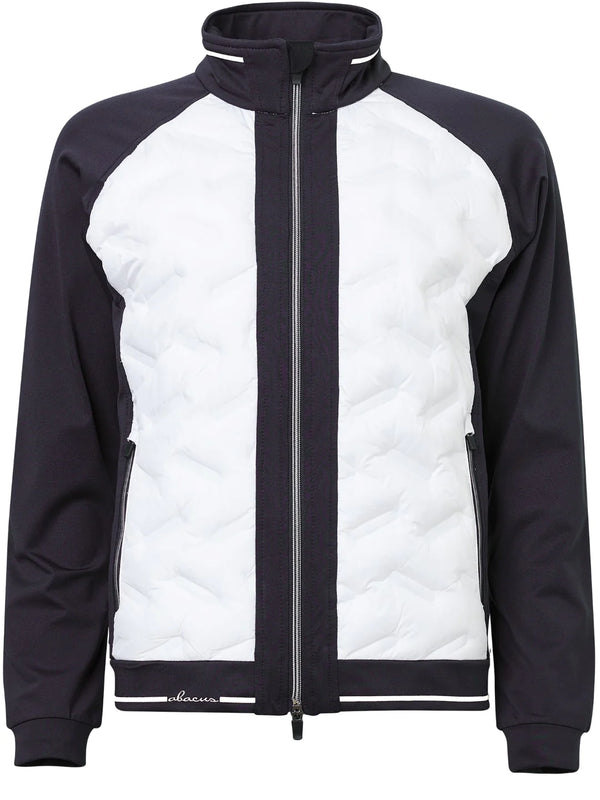 ABACUS WOMEN GROVE HYBRID JACKET - White Black