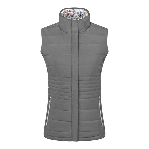 Pure Golf Eve Reversible Ladies Golf Gilet - Autumn Embers