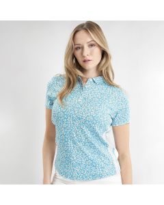 Odelle Printed Polo - Pretty Print