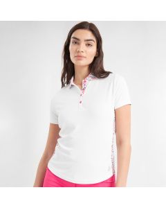 Odelle Printed Polo - Festival Print