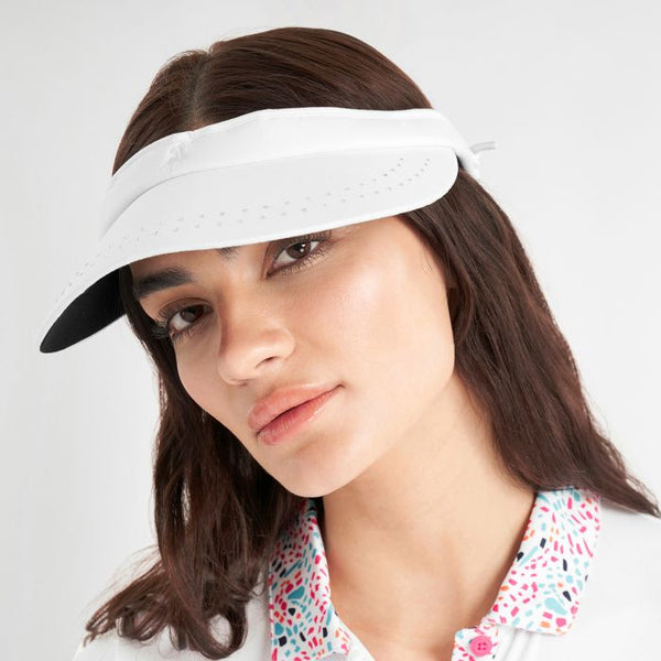 Odelia Diamante Coil Visor - WHITE